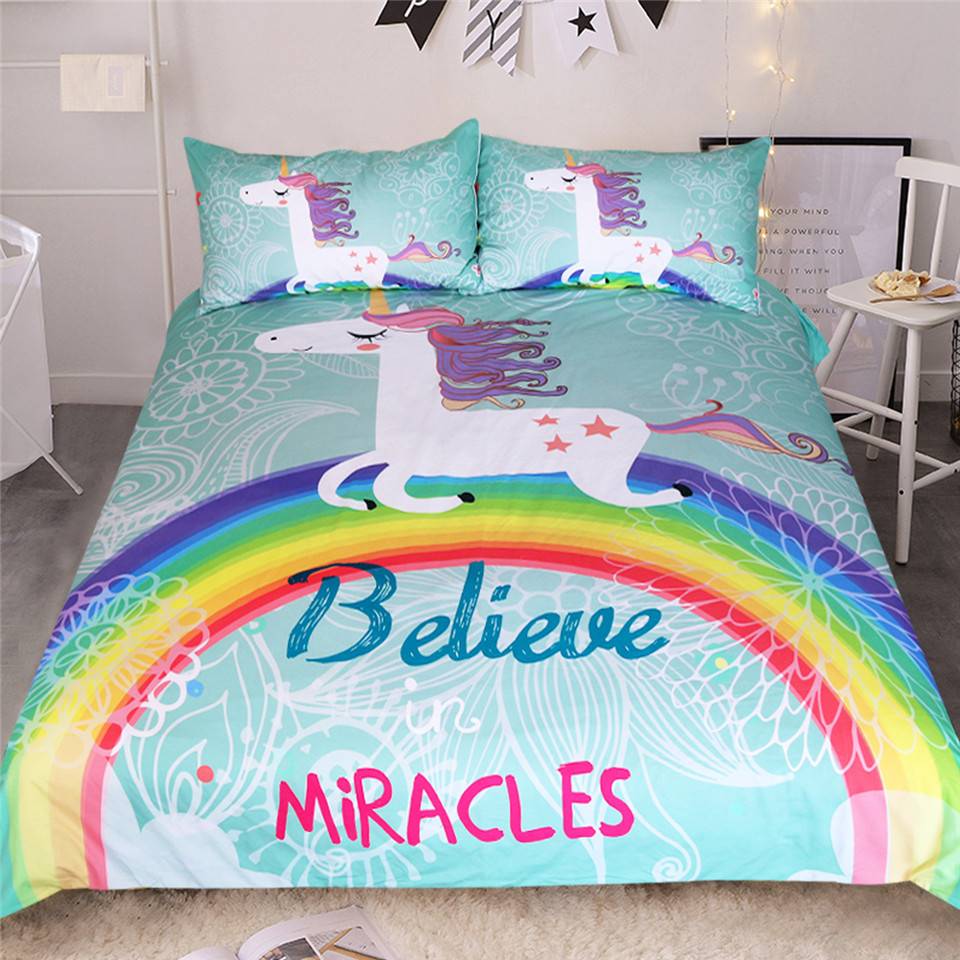 unicorn bedding