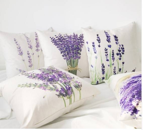lavender pillowcase