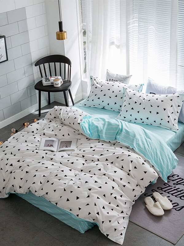triangle duvet set