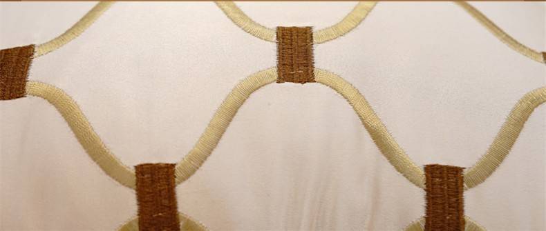 Embroidered Cushions Luxury Throw Pillows details