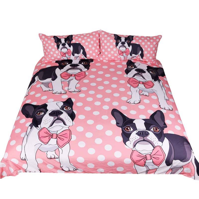 Boston terrier bed clearance sheets