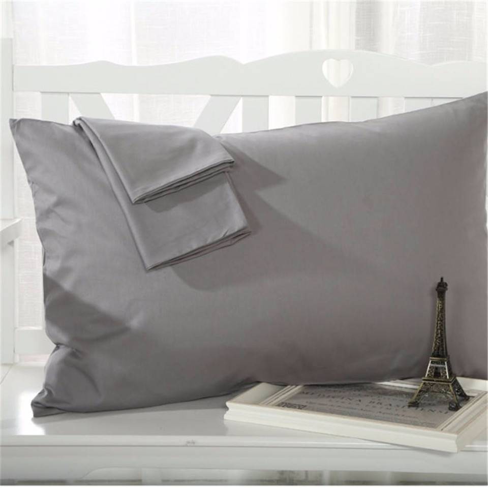 100% egyptian cotton pillowcases in dark grey