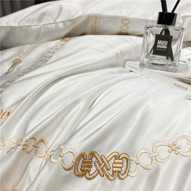 hotel luxury bedding egyptian cotton royal embroidered