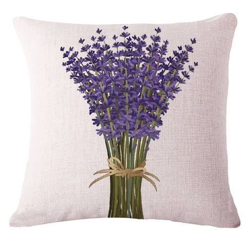 Pastoral Lavender Pillow Cases Bedding Sets Collection