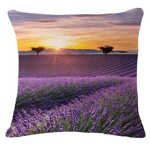 Pastoral Lavender Pillow Cases Bedding Sets Collection