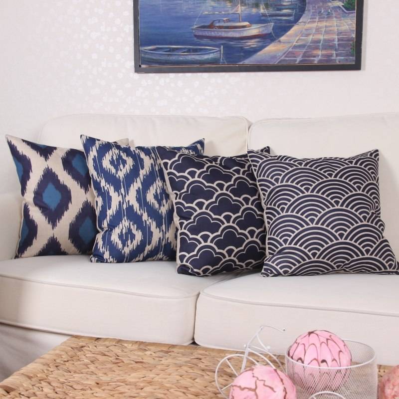 Nordic Style Geometric Pattern Pillow Cover