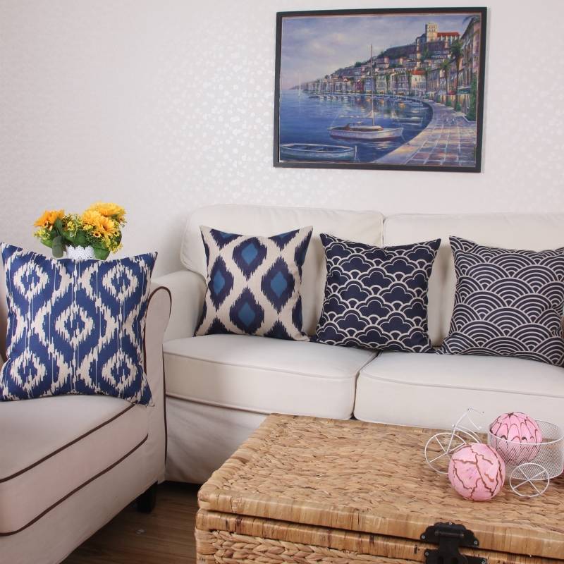 Nordic Style Geometric Pattern Pillow Cover