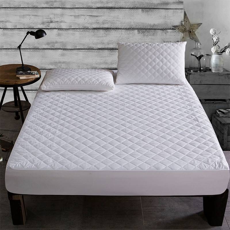 Waterproof Quilted Microfiber Bed Cover Mattress Protector