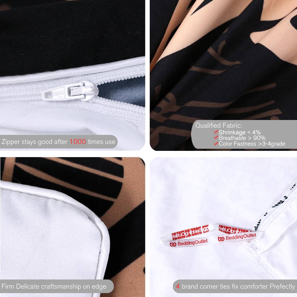 Polynesian Turtle Duvet Cover Bedding Set Gold and Black Polynesian Turtle Duvet Cover Bedding Set Gold and Black