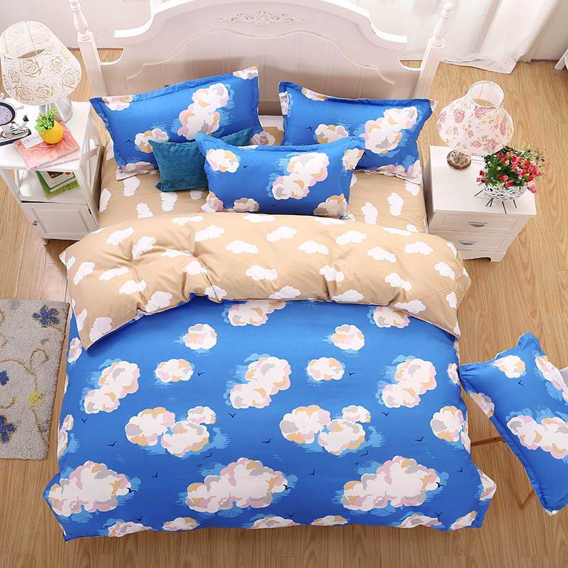 Black White Stripe Duvet Cover Style Cotton Bedding Set Bedding Sets