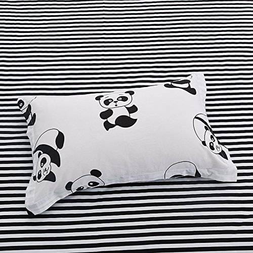 Panda Black and White Duvet Cover Bedding Set
