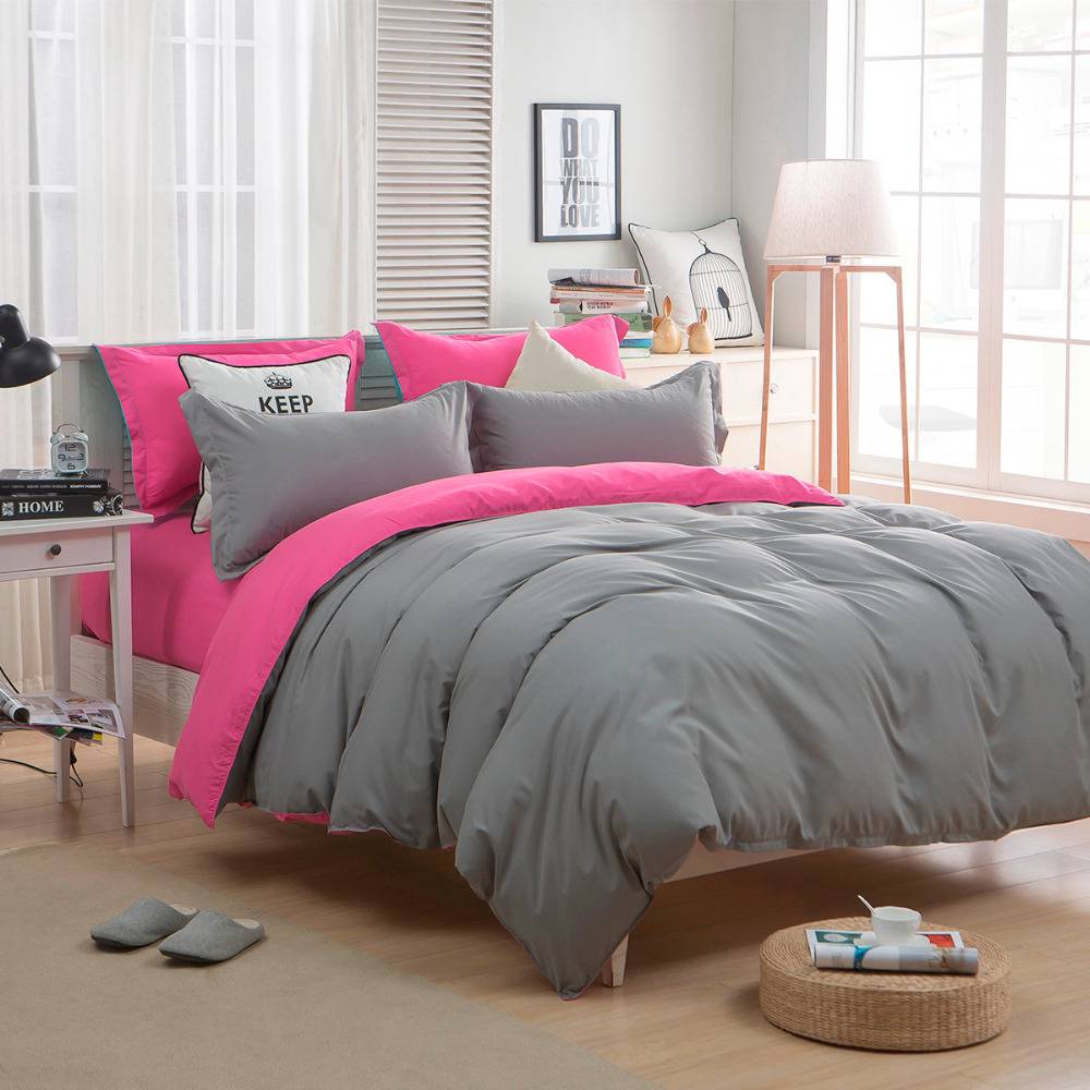 Solid Colors Bedding Set Duvet Cover (23 Colors) Solid Colors Bedding Set Duvet Cover (23 Colors)