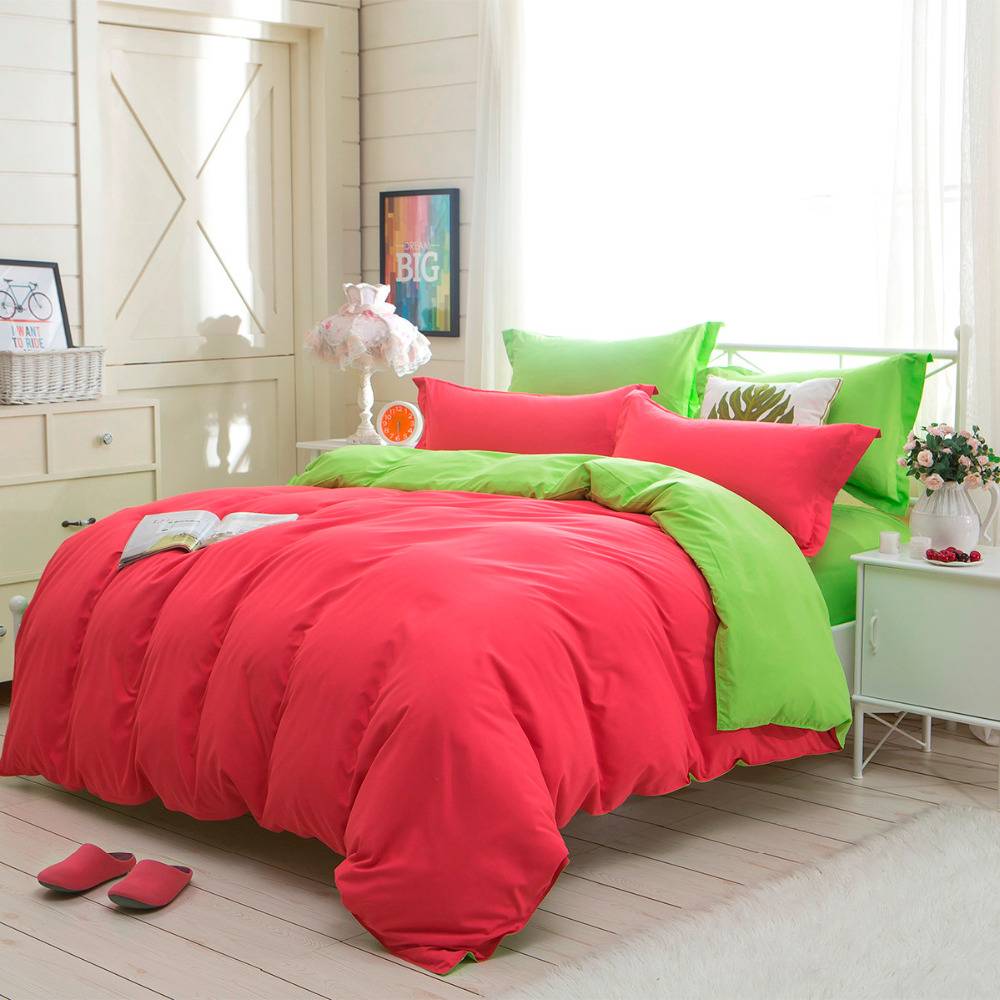 Solid Colors Bedding Set Duvet Cover (23 Colors)