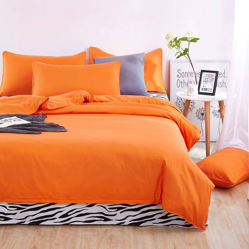 Solid Duvet Cover Microfiber Bedding Set (29 Colors) Bedding Sets