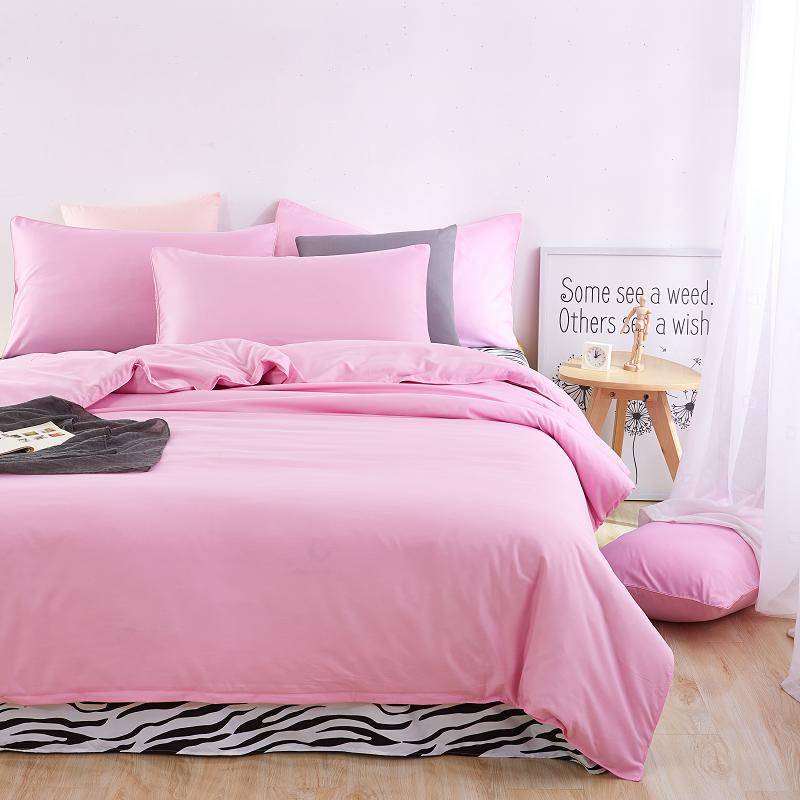 Solid Duvet Cover Microfiber Bedding Set (29 Colors) Bedding Sets