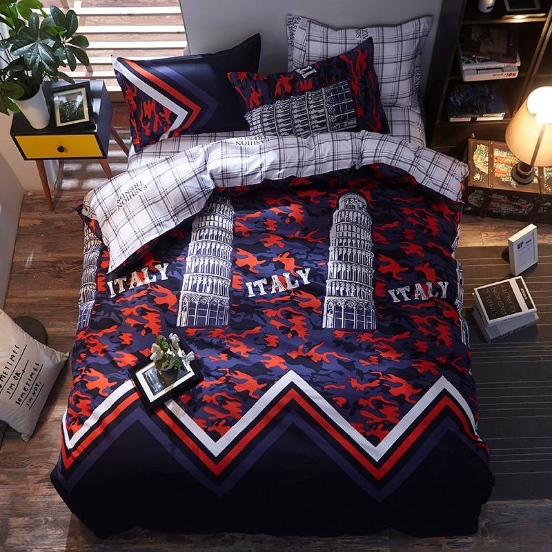 Summer Cartoon Style Duvet Cover Bedding Set (29 types) Summer Cartoon Style Duvet Cover Bedding Set (29 types)