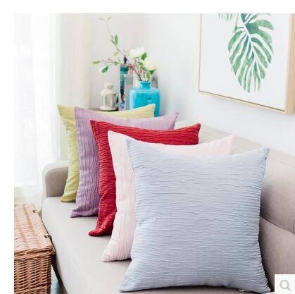 2018 new yellow theme cushion covers soft polyester cushion cover for home sofa bedding room decor 45*45cm cussin pillow cover