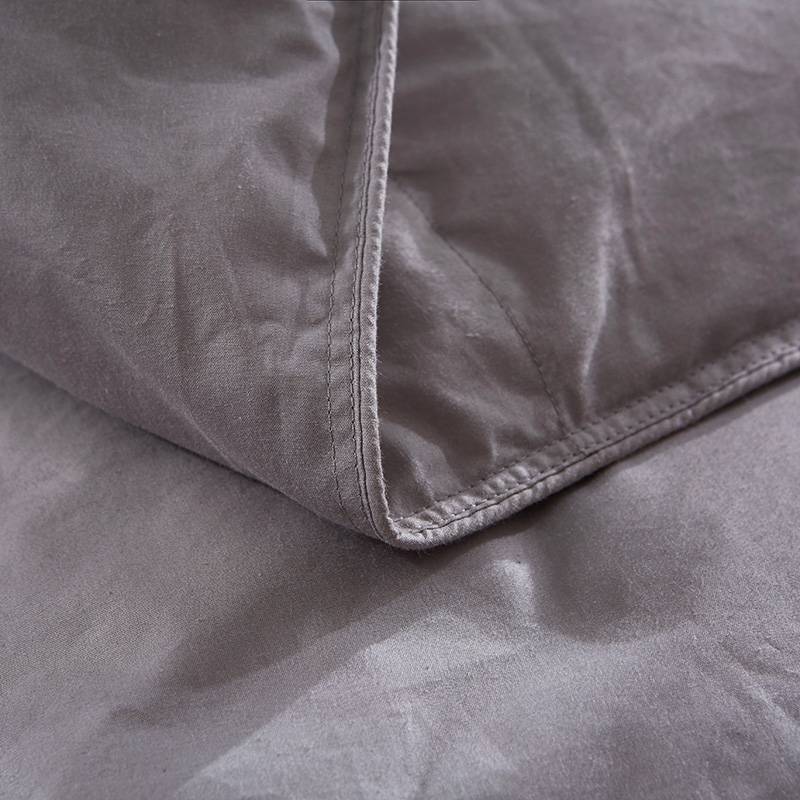 TUTUBIRD-100% white duck/goose down winter quilt comforter blanket duvet filling cotton cover twin single queen supper king size