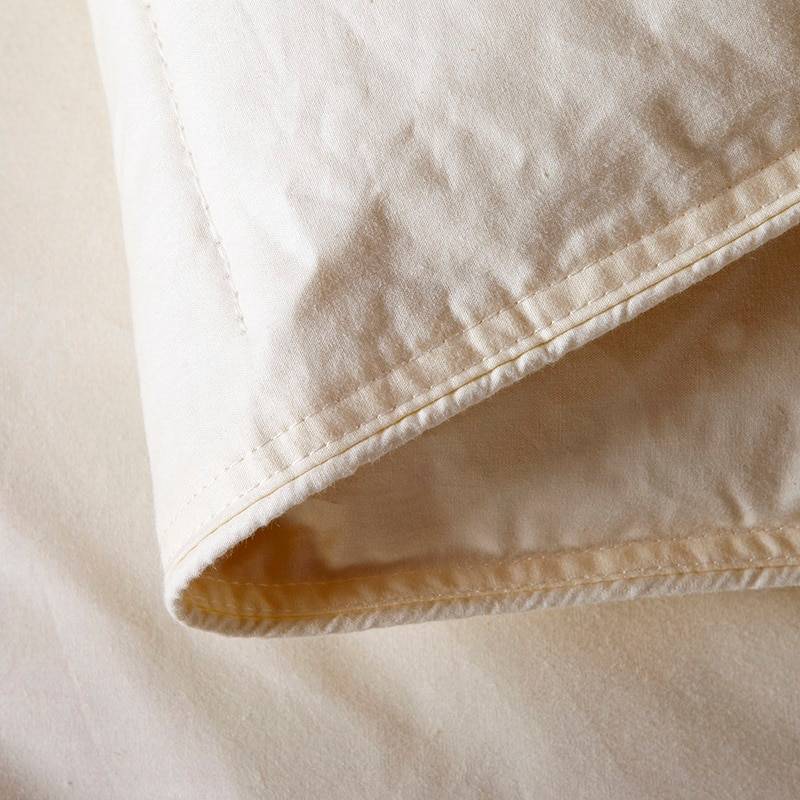 TUTUBIRD-100% white duck/goose down winter quilt comforter blanket duvet filling cotton cover twin single queen supper king size