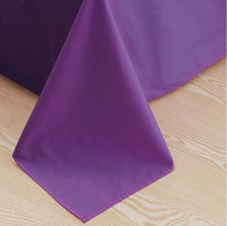 100 Cotton Flat Bed Sheets for Twin/Full/Queen or KingSize Bed (14