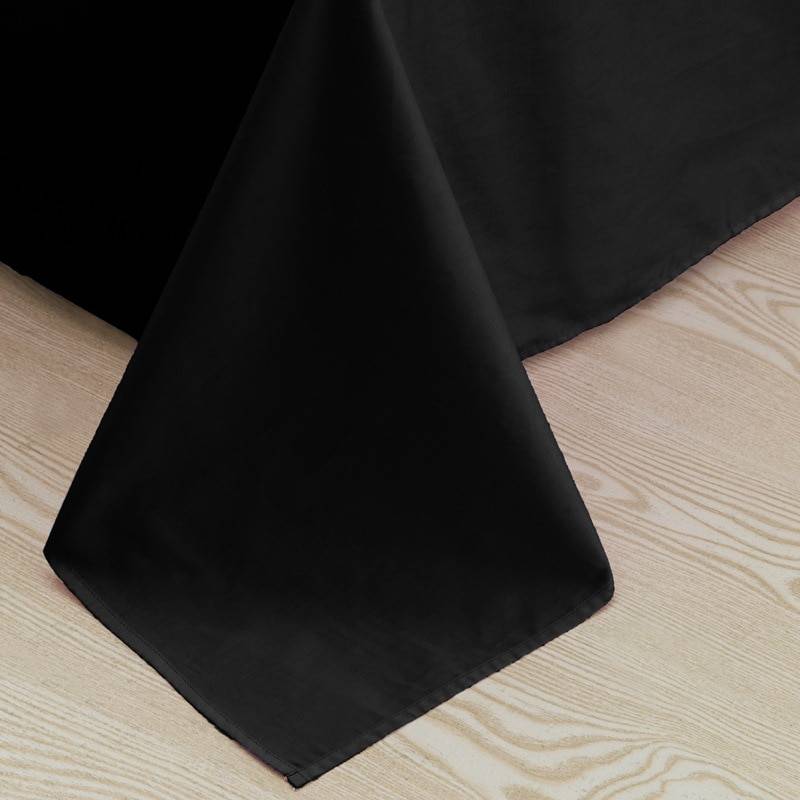Kekegentleman Home textile 100% Cotton Bed Sheet Flat Sheets Combed Cotton Bedding Linen Solid Color for twin full queen king