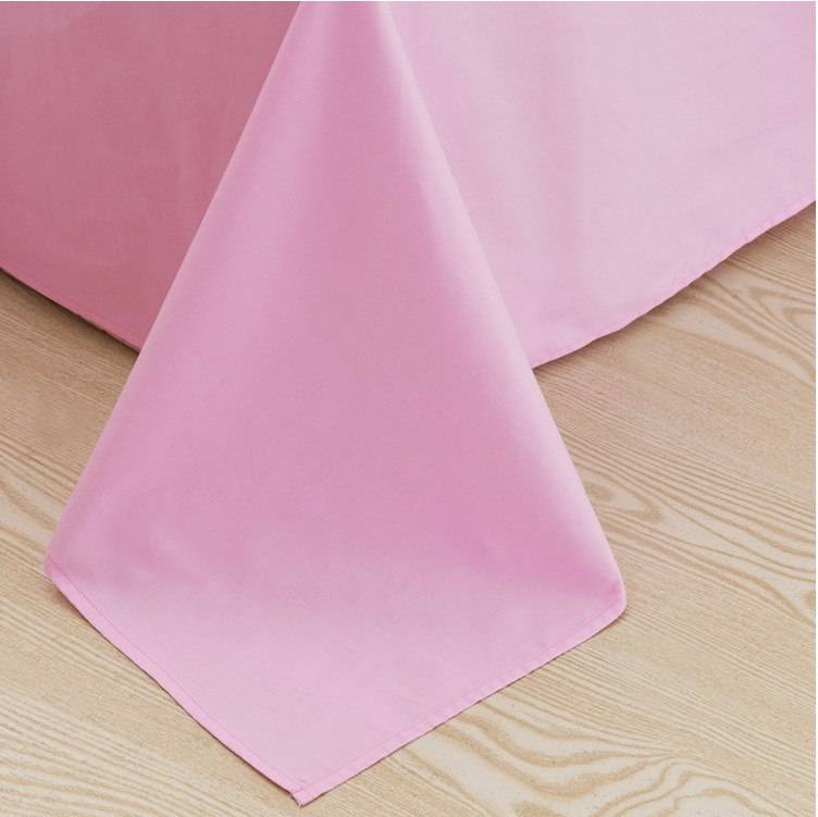 100 Cotton Flat Bed Sheets for Twin/Full/Queen or KingSize Bed (14