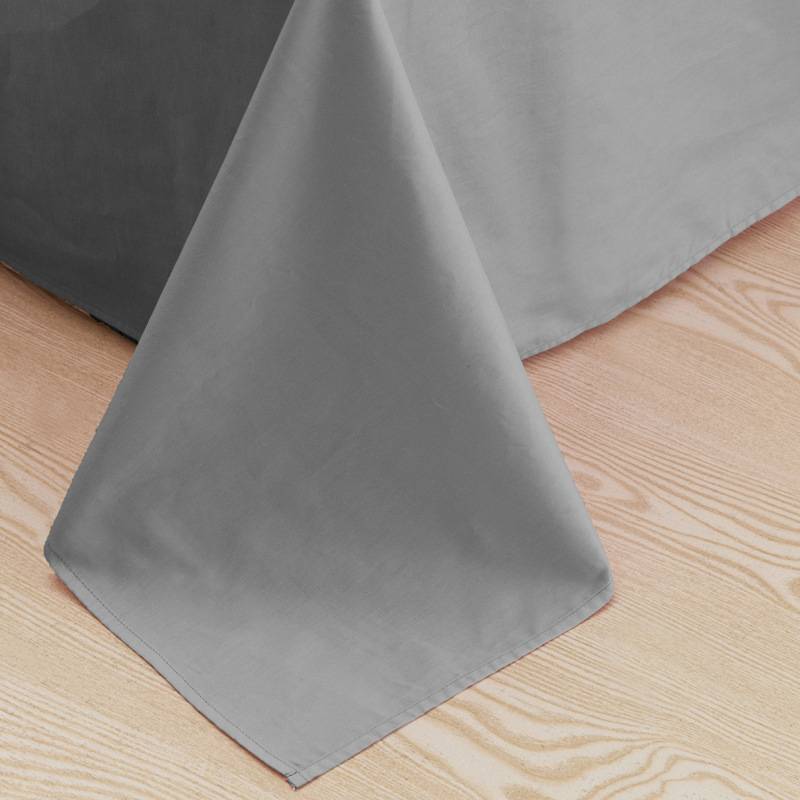 Kekegentleman Home textile 100% Cotton Bed Sheet Flat Sheets Combed Cotton Bedding Linen Solid Color for twin full queen king