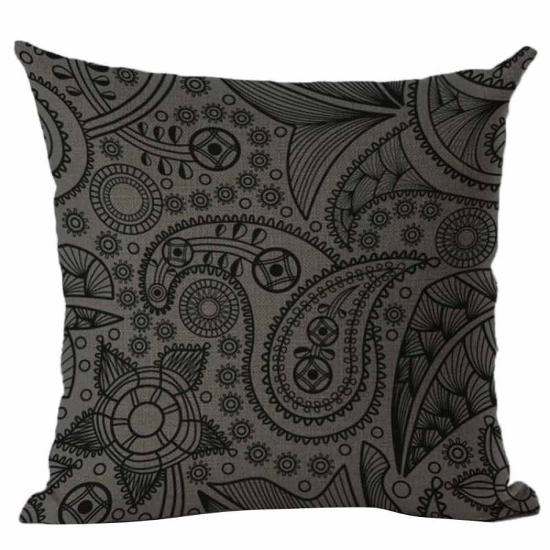 Ouneed Bohemian Throw Pillow Cover Geometric Cushion Hidden Zipper Home Decorative Mandala Pillows Epacket Free Shipping