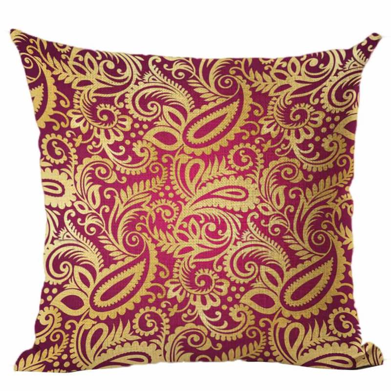 Ouneed Bohemian Throw Pillow Cover Geometric Cushion Hidden Zipper Home Decorative Mandala Pillows Epacket Free Shipping