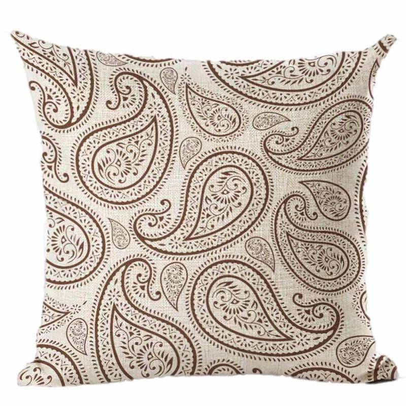 Ouneed Bohemian Throw Pillow Cover Geometric Cushion Hidden Zipper Home Decorative Mandala Pillows Epacket Free Shipping