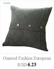 Ouneed Bohemian Throw Pillow Cover Geometric Cushion Hidden Zipper Home Decorative Mandala Pillows Epacket Free Shipping