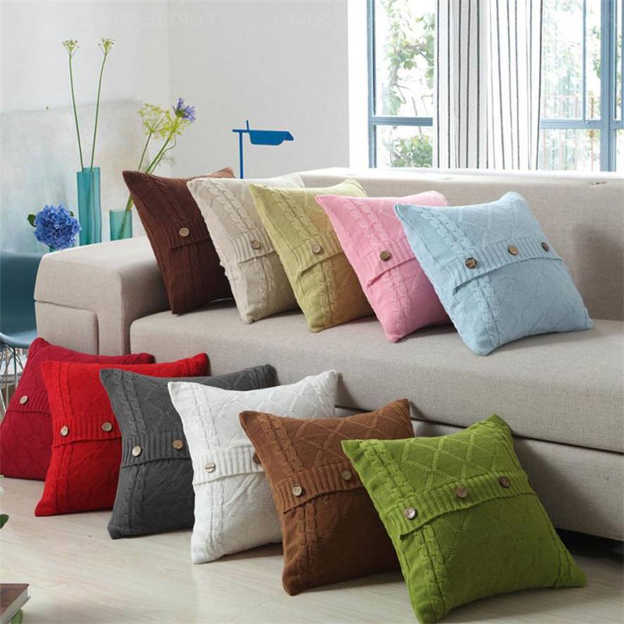Ouneed Bohemian Throw Pillow Cover Geometric Cushion Hidden Zipper Home Decorative Mandala Pillows Epacket Free Shipping