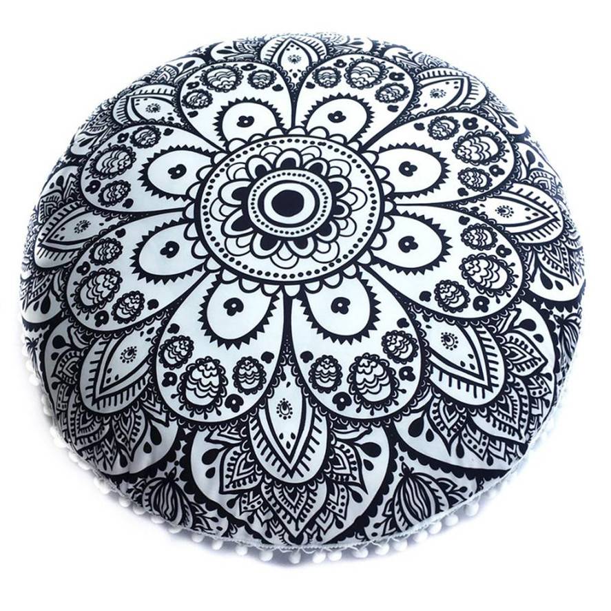 Ouneed Bohemian Throw Pillow Cover Geometric Cushion Hidden Zipper Home Decorative Mandala Pillows Epacket Free Shipping