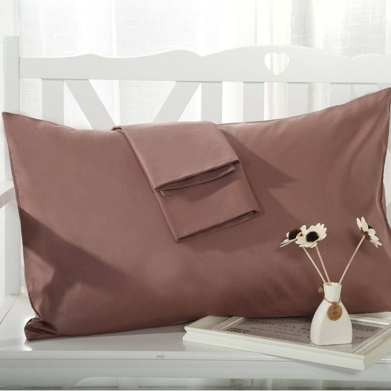 2 Pieces 100% Cotton Solid Color Pillowcase 15 Solid Color Pillow case Bedding 48x74cm Envelope Pillow cover