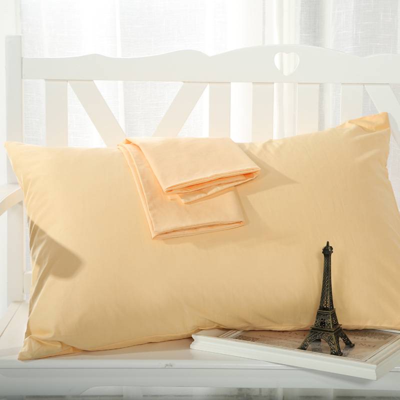 2 Pieces 100% Cotton Solid Color Pillowcase 15 Solid Color Pillow case Bedding 48x74cm Envelope Pillow cover