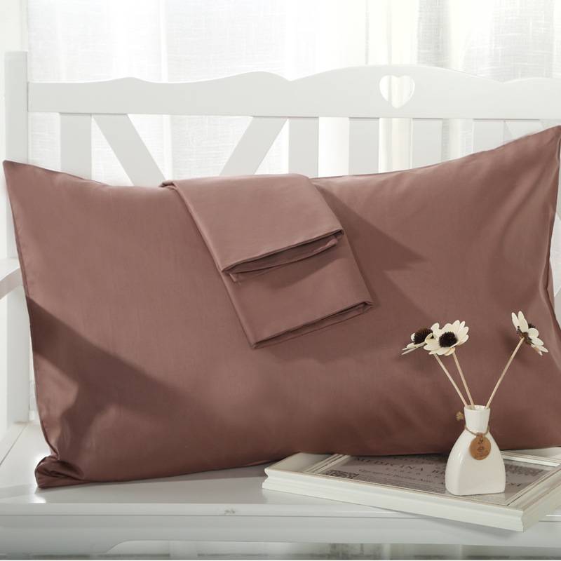2 Pieces 100% Cotton Solid Color Pillowcase 15 Solid Color Pillow case Bedding 48x74cm Envelope Pillow cover