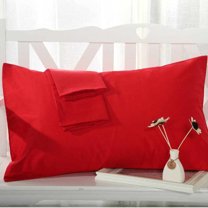 2 Pieces 100% Cotton Solid Color Pillowcase 15 Solid Color Pillow case Bedding 48x74cm Envelope Pillow cover