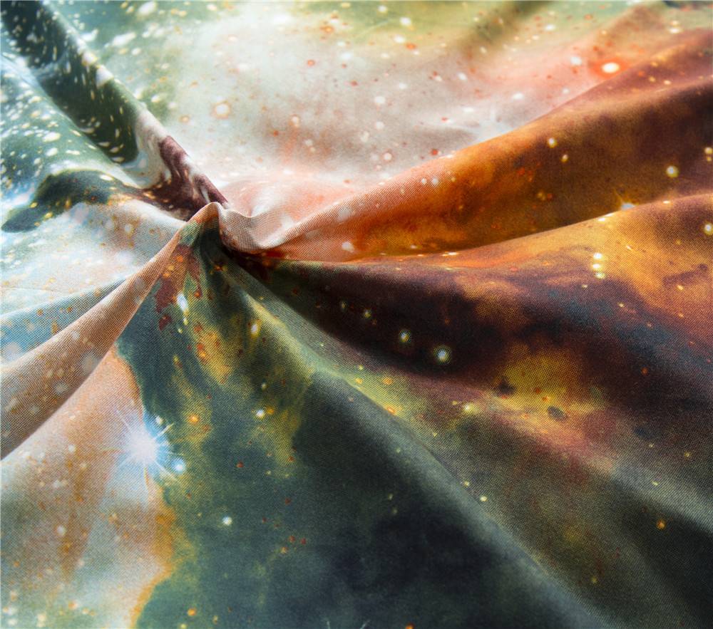 3d Galaxy Duvet Cover Set Single double Twin/Queen 2pcs/3pcs/4pcs bedding sets Universe Outer Space Themed Bed Linen