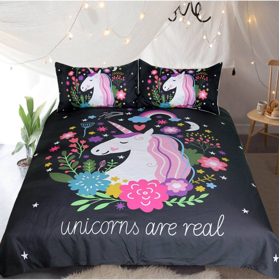 unicorn duvet cover