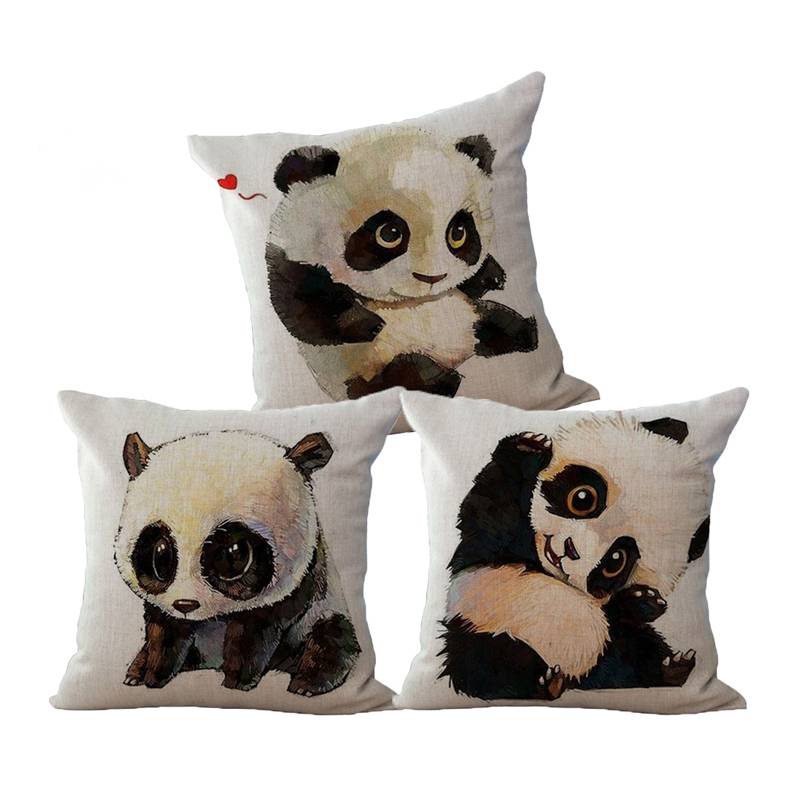Cute Panda Bear Pillow