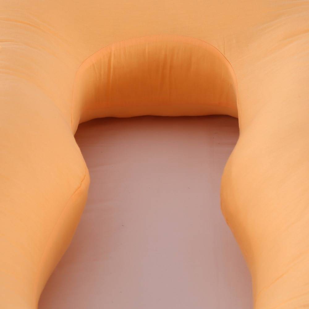 Comfortable U Shape Cushion Long Side Sleeping Maternity Pillows Bedding Full Body Pregnancy Prenatal Pillow for Pregnant Women