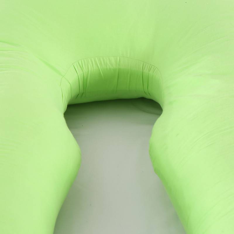 Comfortable U Shape Cushion Long Side Sleeping Maternity Pillows Bedding Full Body Pregnancy Prenatal Pillow for Pregnant Women