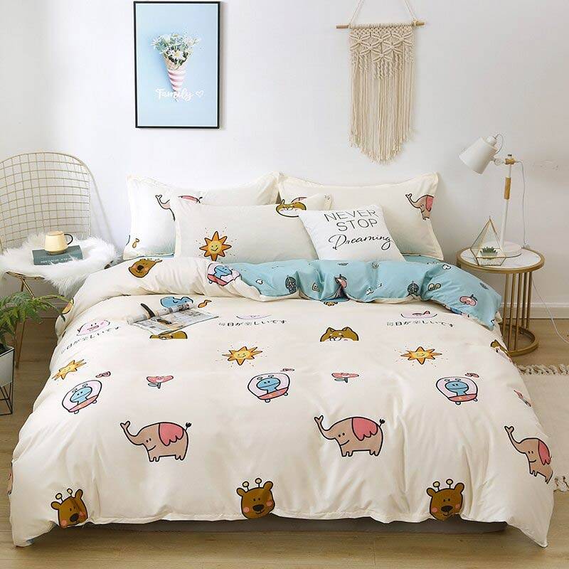 Cute Animals Pattern Bedding Set - Bedding Sets Collection