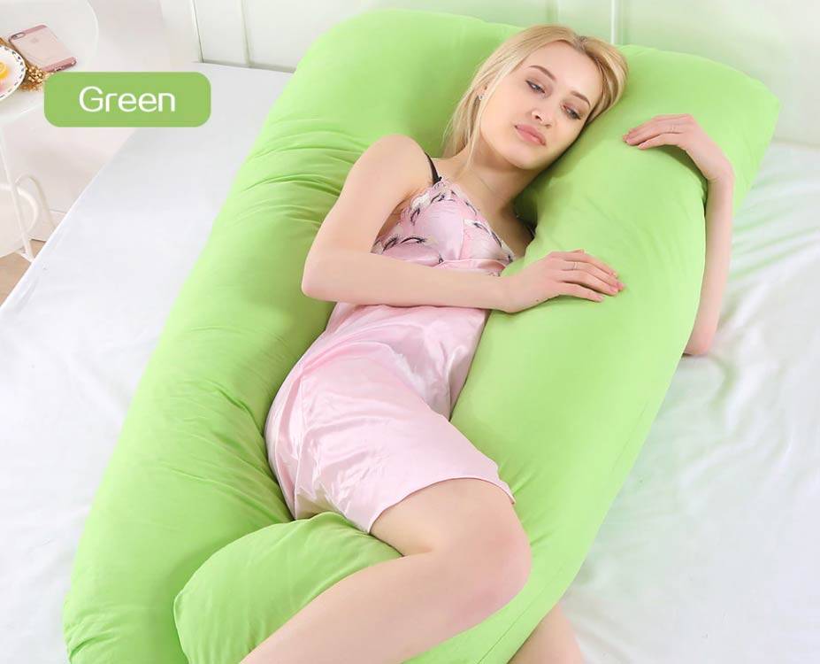 Body Sleep Support Pillow Green