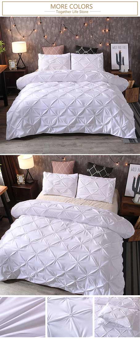 Panda ECO Pinch Pleat Duvet Cover Set