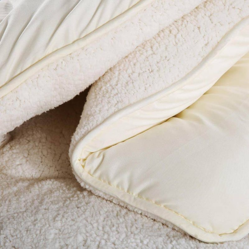 warm Comforter thick Bedding Filler artificial Lamb Cashmere Throws Blanket