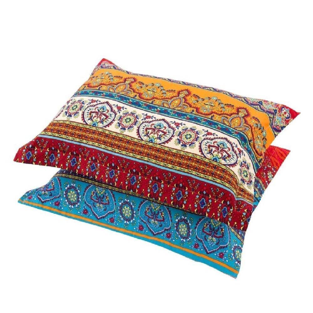 Boho Fitted Sheet and Matching Pillow Case