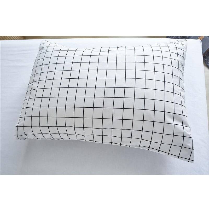 Minimalistic Grid Printed Duvet Cover Minimalistic Grid Printed Duvet Cover