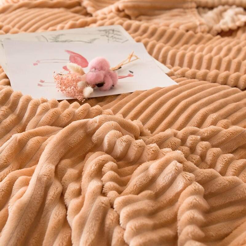 Soft Flannel Throw Blanket (9 Solid Colors)