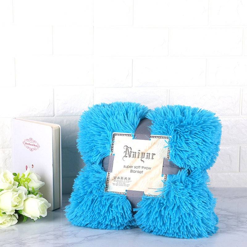 Fluffy Throw Blanket Bedding Sets Collection